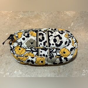Vera Bradley LEOPARD Mini Bag Makeup Mirror clutch